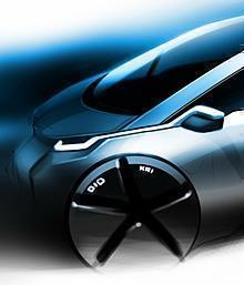 BMW Group Megacity Vehicle Designskizze 